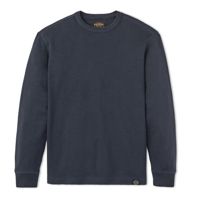 Waffle Knit Thermal Crewneck