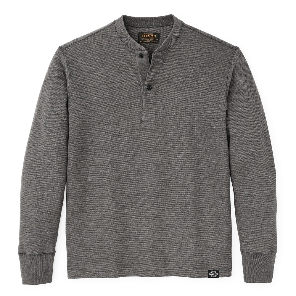 Waffle Knit Henley