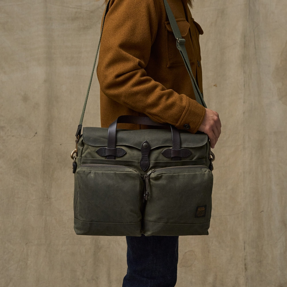 Filson 24-Hour Tin Cloth Briefcase - M.W. Reynolds