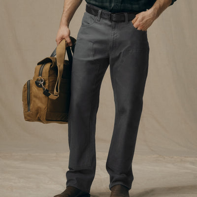 Dry Tin Cloth Double Front Pant