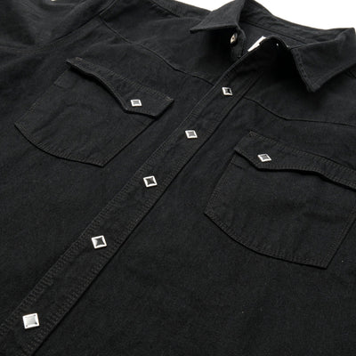 Calico 9 oz Black Selvedge Denim Shirt