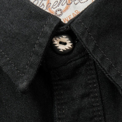 Calico 9 oz Black Selvedge Denim Shirt