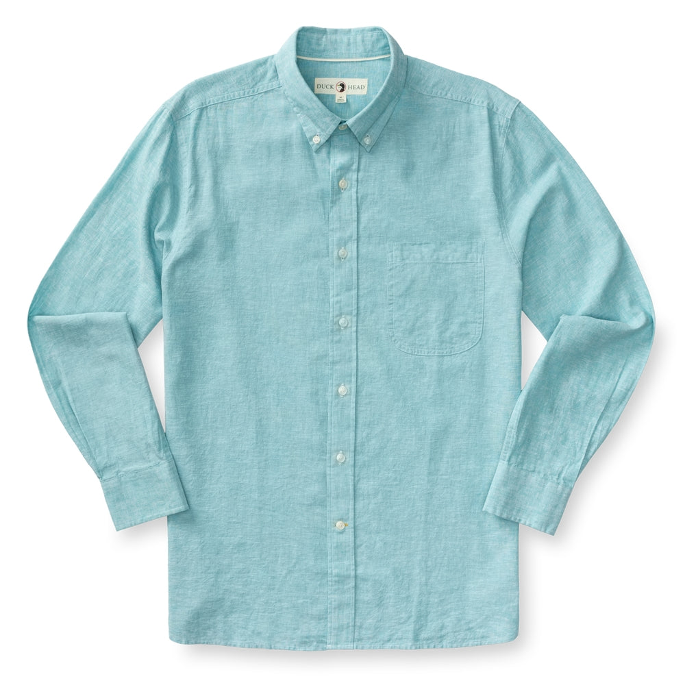 Wallace Linen Cotton Oxford Sport Shirt