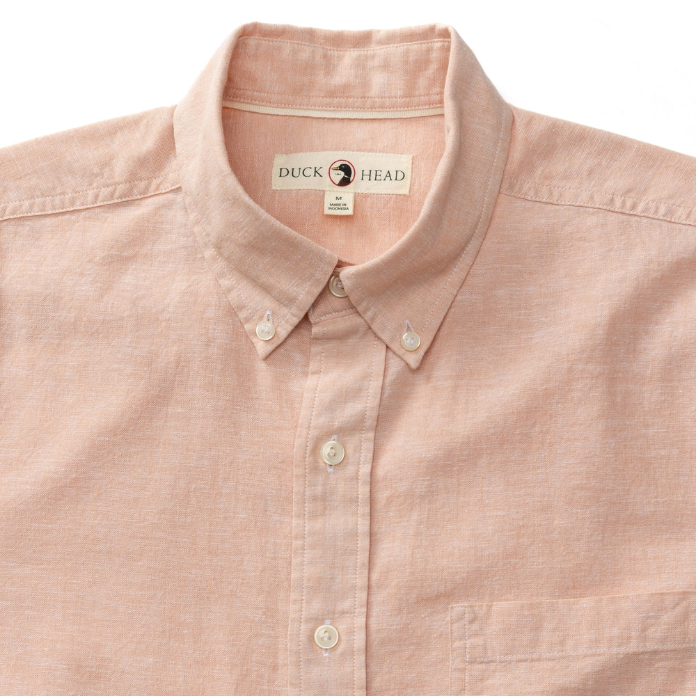 Wallace Linen Cotton Oxford Sport Shirt