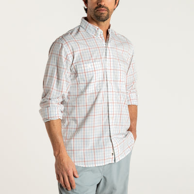 Crawford Performance Poplin Guide Shirt