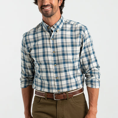 Holling Cotton/Wool Twill Shirt