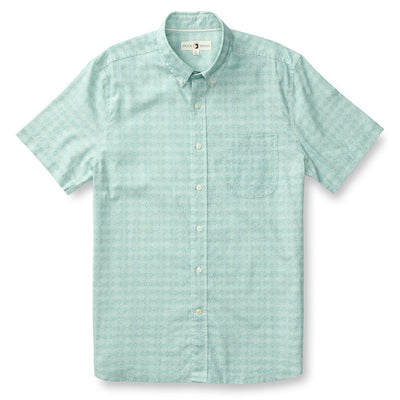 Linen Cotton Oxford Short Sleeve Shirt