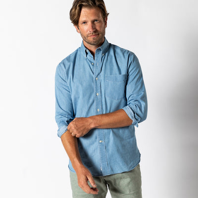 Denim Twill Sport Shirt