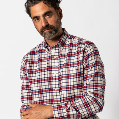 Bradner Cotton Flannel Sport Shirt