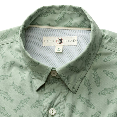 Duck Head Angler Print Performance Guide Shirt - M.W. Reynolds