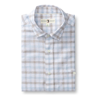 Duck Head Norwood Linen/Cotton Oxford Sport Shirt - M.W. Reynolds