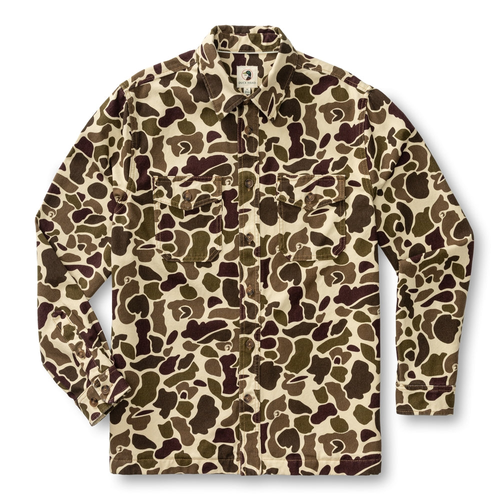 Vintage Camo Duck Canvas Jacket