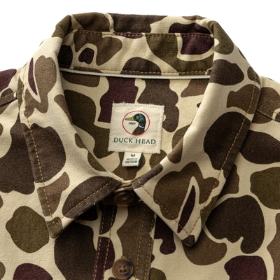 Vintage Camo Duck Canvas Jacket