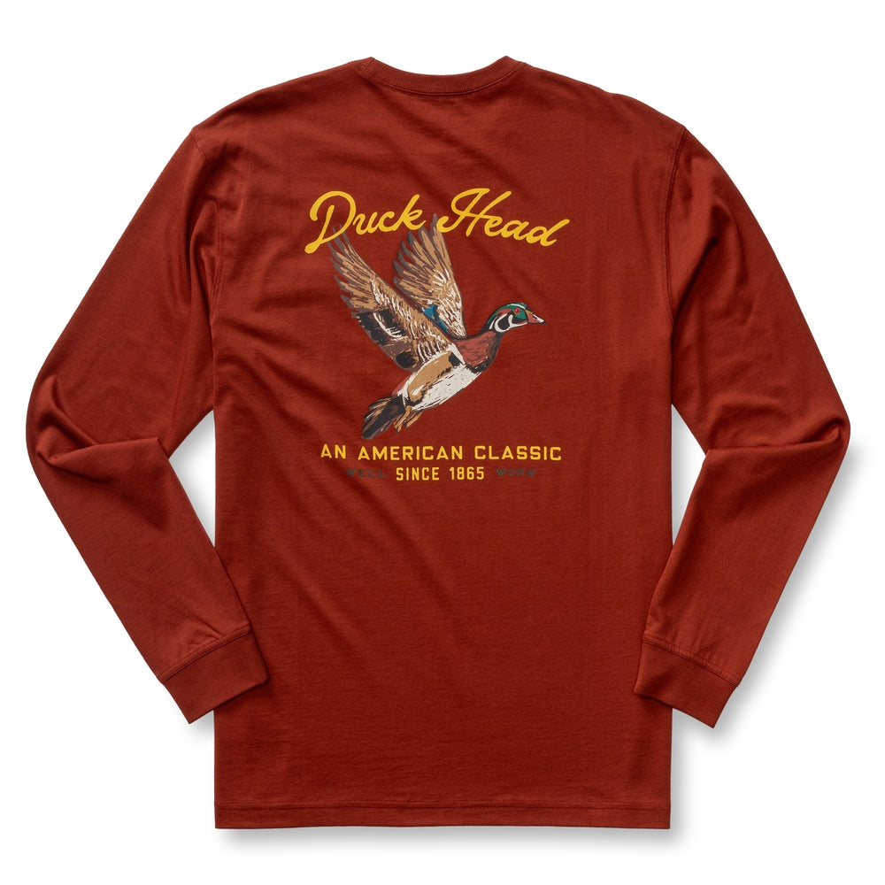 Flying Wood Duck T-Shirt