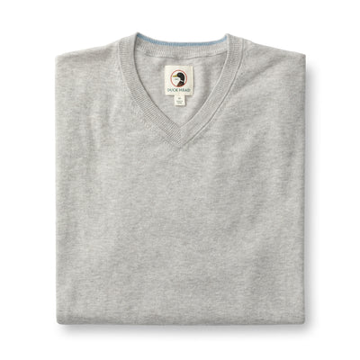 Buckley Cotton/Cashmere V-Neck Sweater