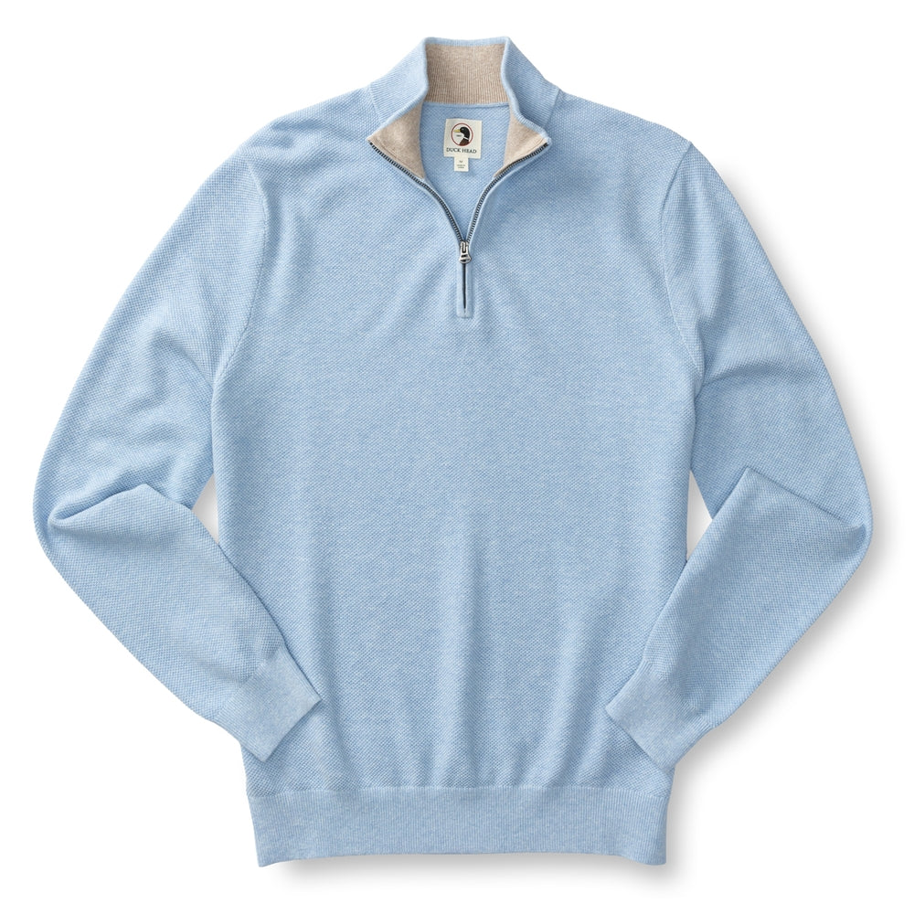 Colton Pique 1/4 Zip Sweater