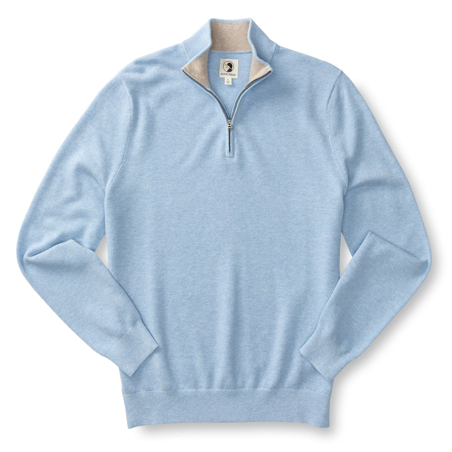 Colton Pique 1/4 Zip Sweater