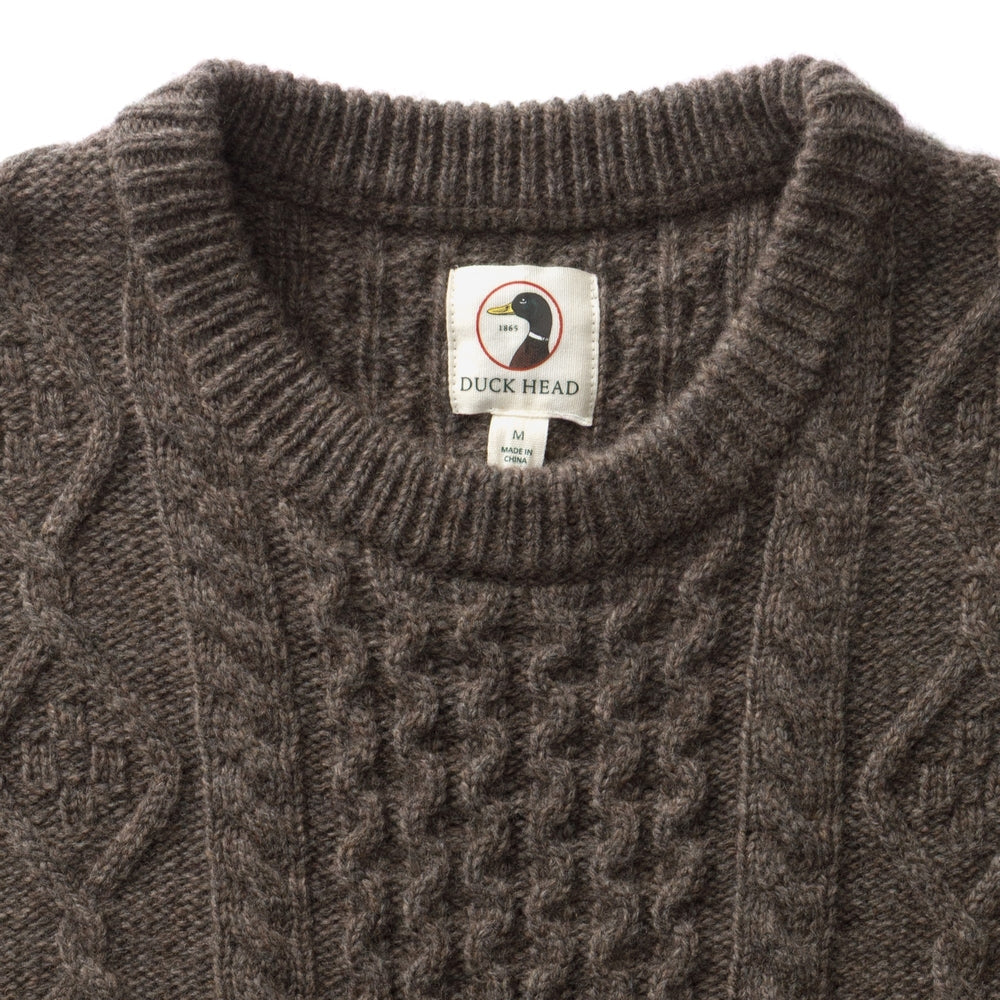 Fisherman Merino Crewneck Sweater
