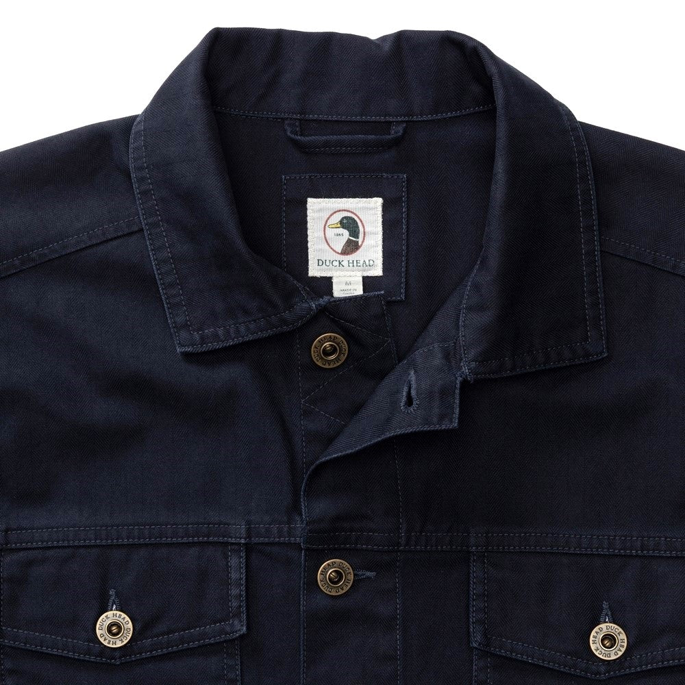 Trucker Herringbone Jacket