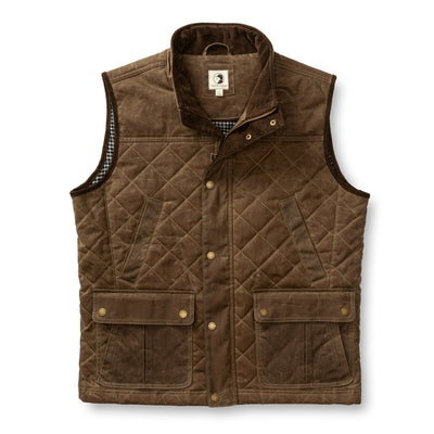 Waxed Duck Canvas Quilted Vest