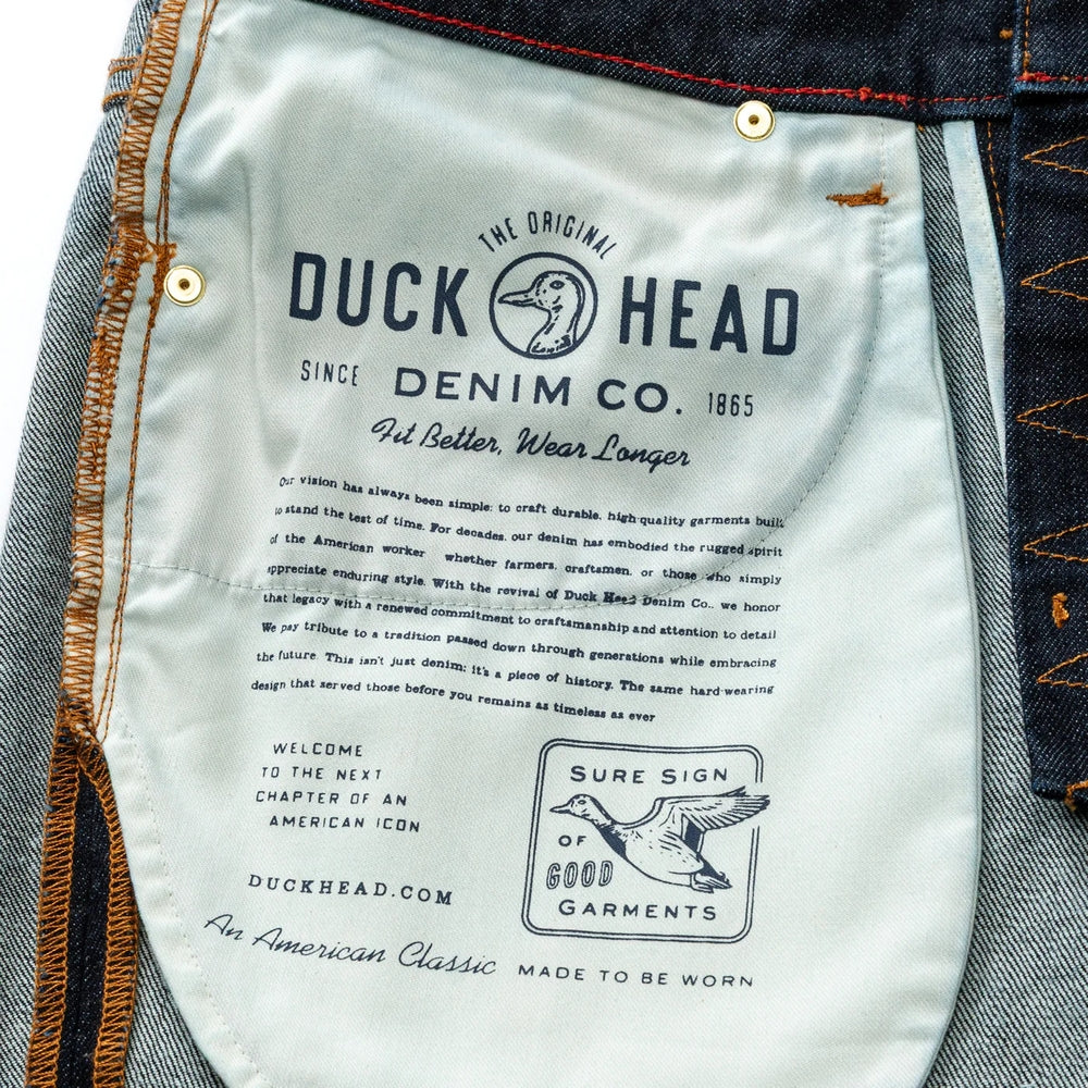 Duck Head Classic Straight Rinse Wash Denim - M.W. Reynolds