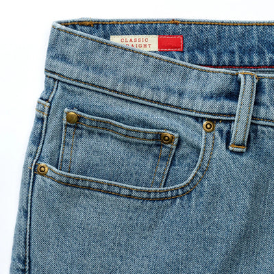 Duck Head Classic Straight Light Wash Denim - M.W. Reynolds