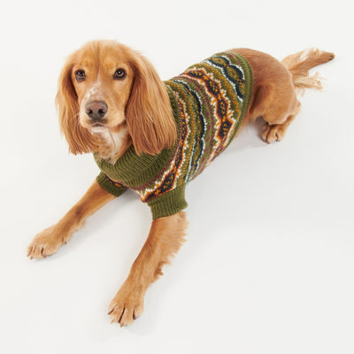 Case Fair Isle Dog Sweater