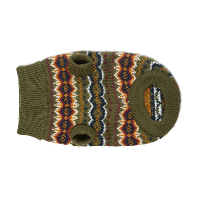 Barbour Case Fair Isle Dog Sweater - M.W. Reynolds