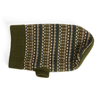 Marlow Fair Isle Dog Sweater