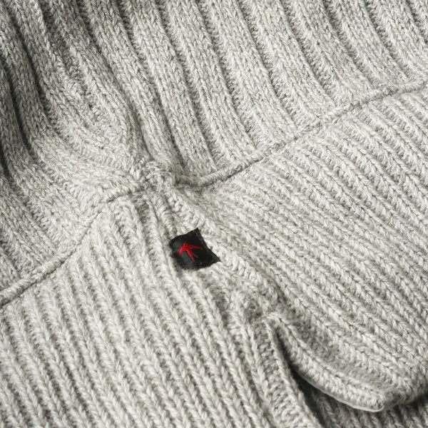 Relwen Cotton/Wool Blend Ribbed Turtleneck - M.W. Reynolds