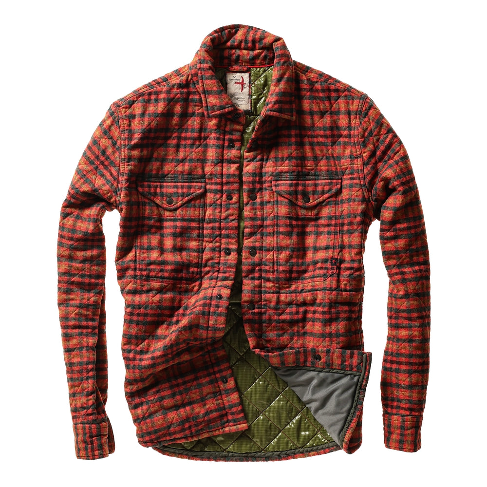 Relwen Quilted Flannel Shirt Jacket - M.W. Reynolds