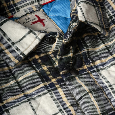 Quilted Flannel Shirt Jacket