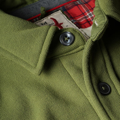 Relwen Pique Fleece Workshirt - M.W. Reynolds