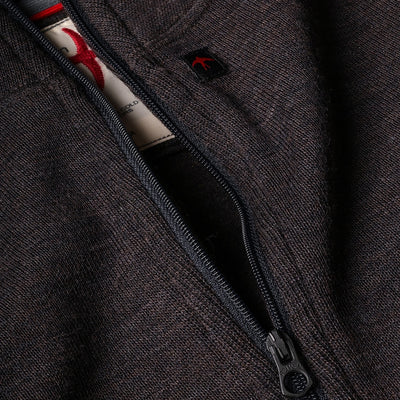 Wool/Cotton Quarter-Zip