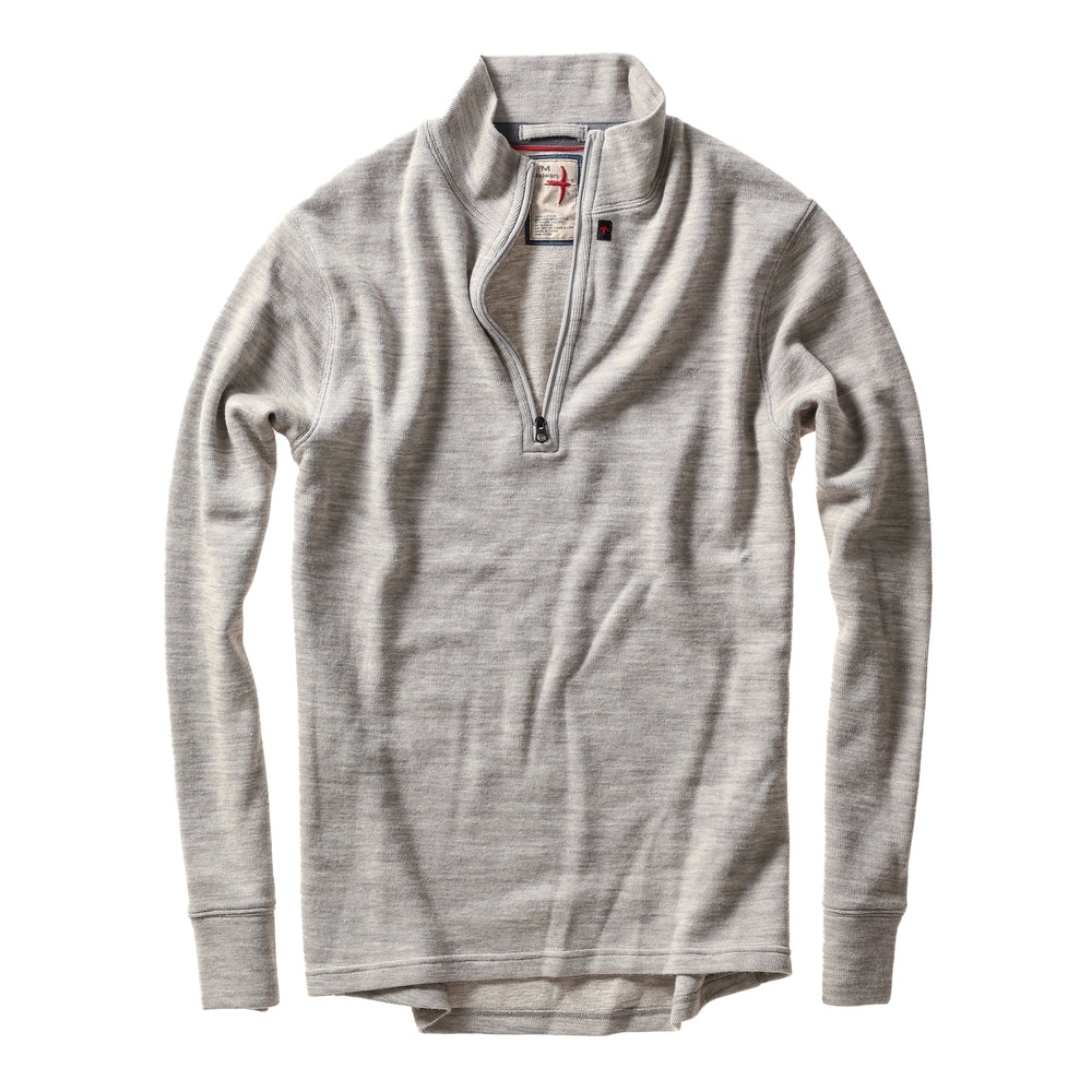 Wool/Cotton Quarter-Zip