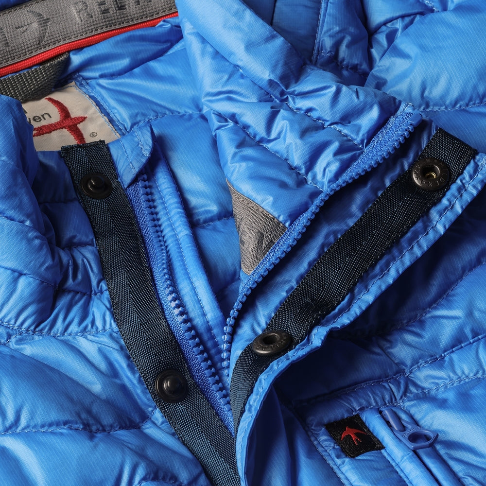 Wave-Quilt Down Jacket