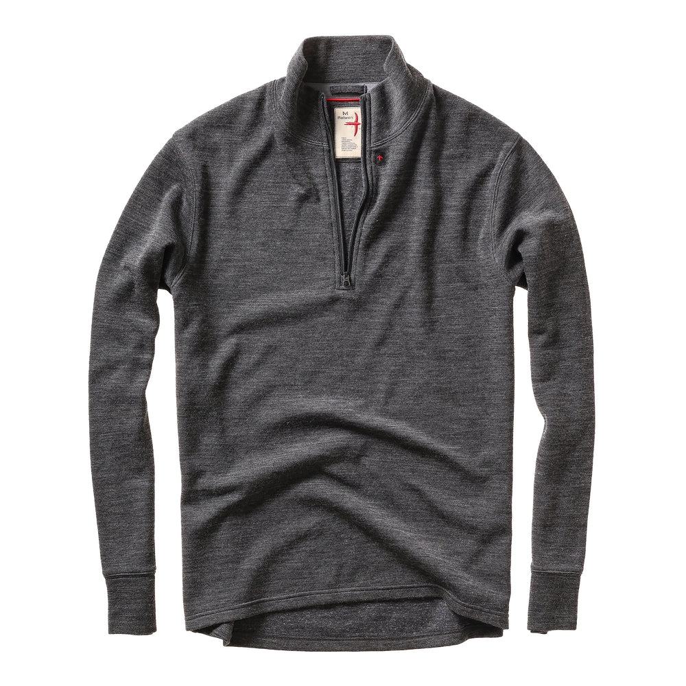 Wool/Cotton Quarter-Zip