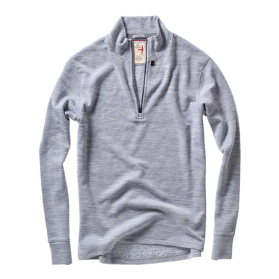 Wool/Cotton Quarter-Zip