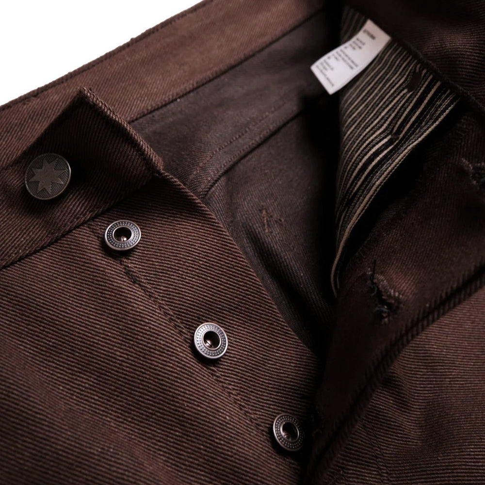 Trabuco Classic Straight 15 oz. Dark Brown Raw Selvedge Denim
