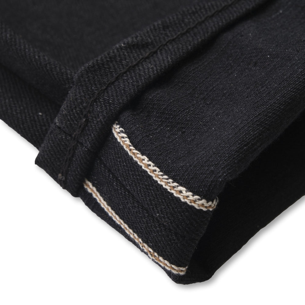 Trabuco Classic Straight 17 oz. Slub Black Raw Selvedge Denim