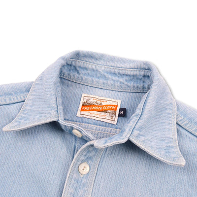 Rancho Bleached Indigo Corded Shirt