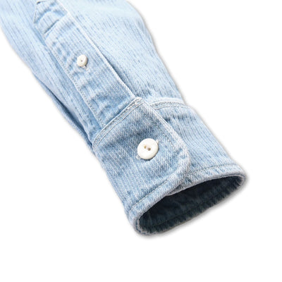 Rancho Bleached Indigo Corded Shirt