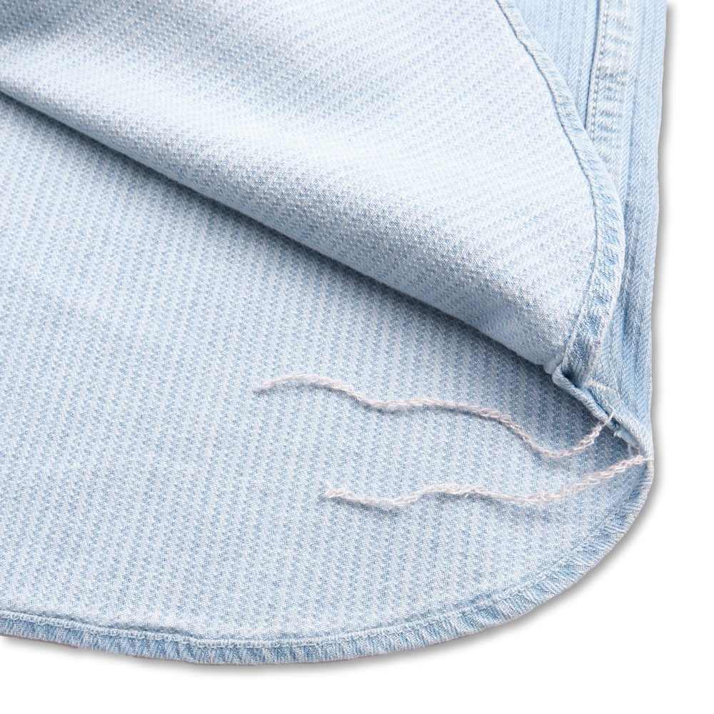 Rancho Bleached Indigo Corded Shirt