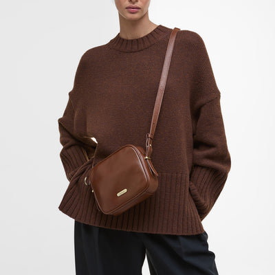 Daphne Leather Crossbody Bag