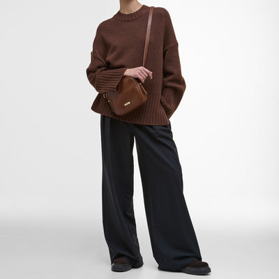 Daphne Leather Crossbody Bag