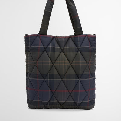 Barbour Arlene Tartan Quilted Tote Bag - M.W. Reynolds