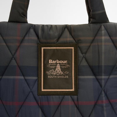 Barbour Arlene Tartan Quilted Tote Bag - M.W. Reynolds