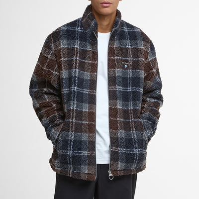 Tartan Sherpa Fleece Jacket