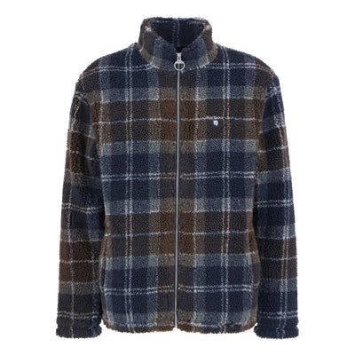 Tartan Sherpa Fleece Jacket