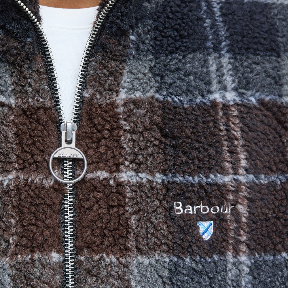 Tartan Sherpa Fleece Jacket